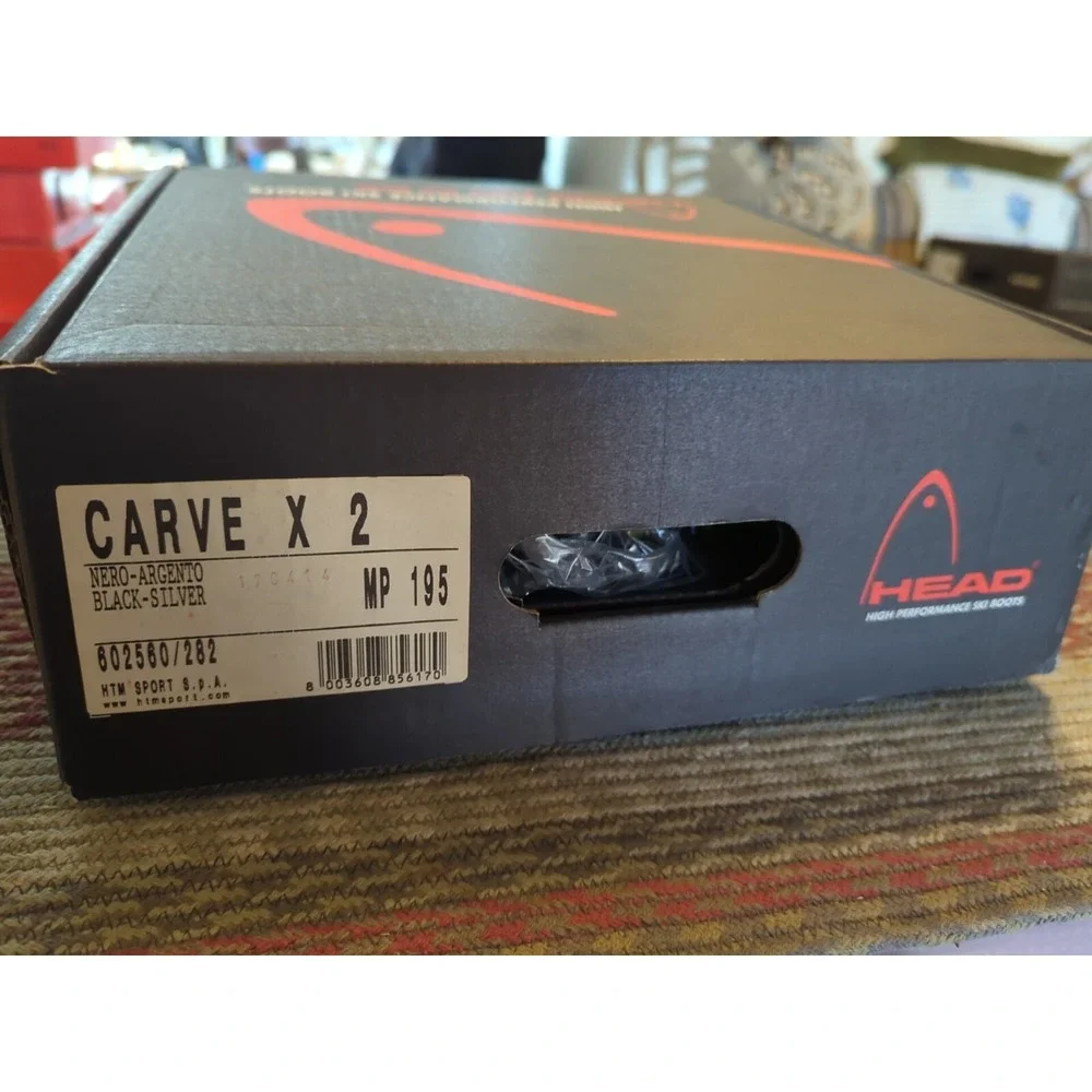 NOS Carve X 2 Kids US Size 13.5 HEAD Ski Boots Brand NEW‎ Kids MP 195